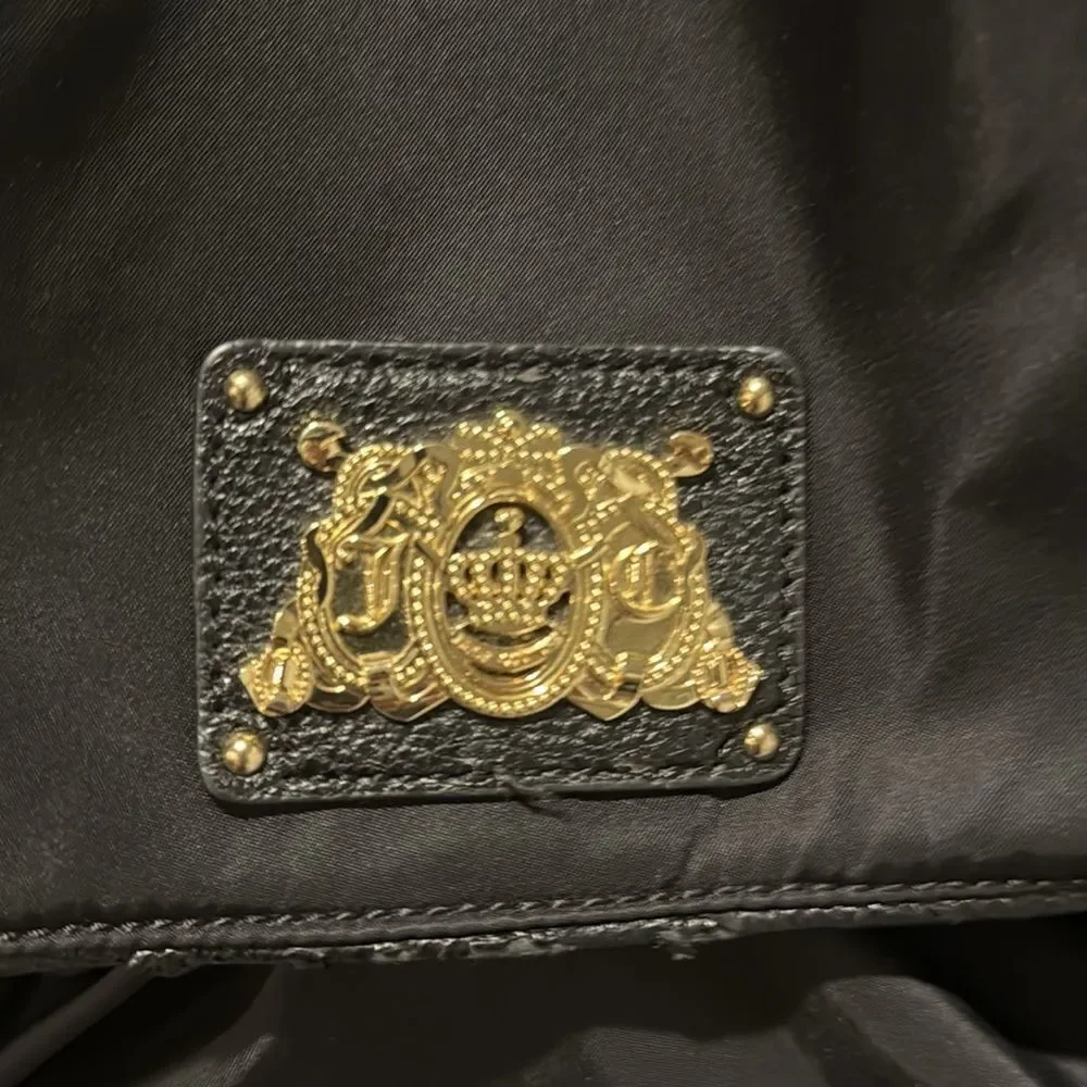 🎉Last Deal🎉Black Backpack with Gold Accents
